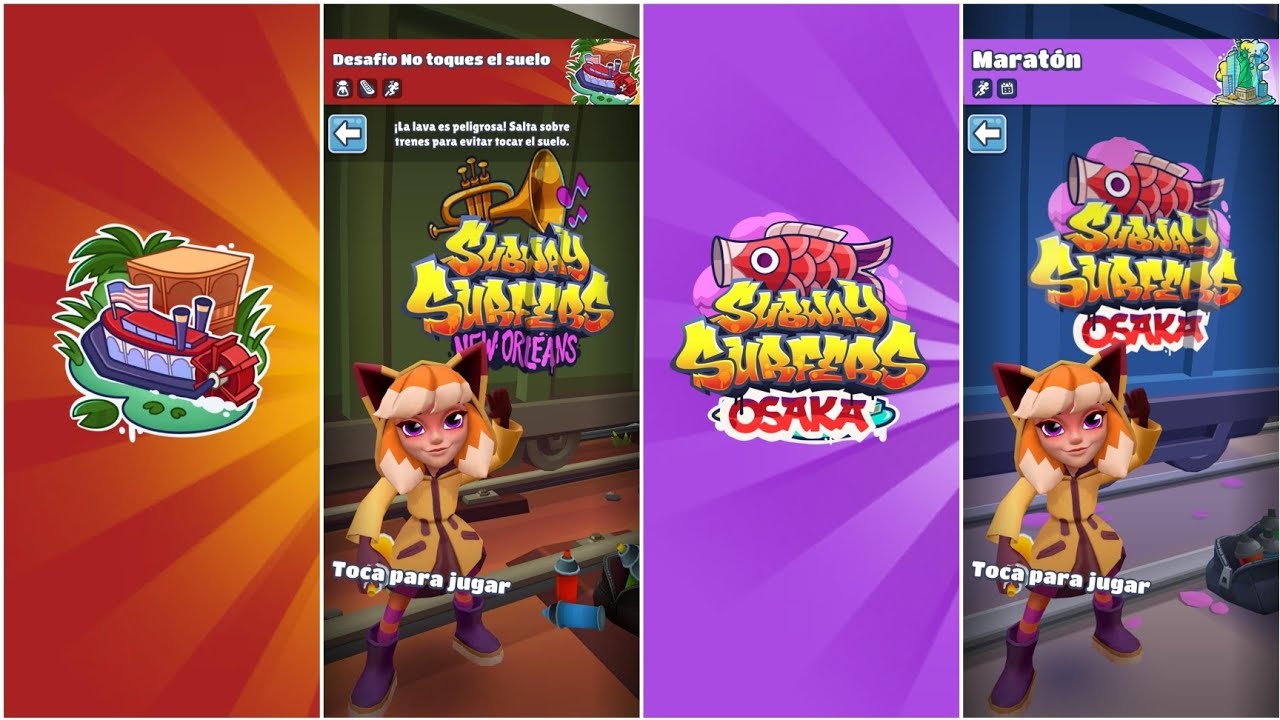Subway Surfers New Orleans Floor is Lava & Subway Surfers Osaka Maratón