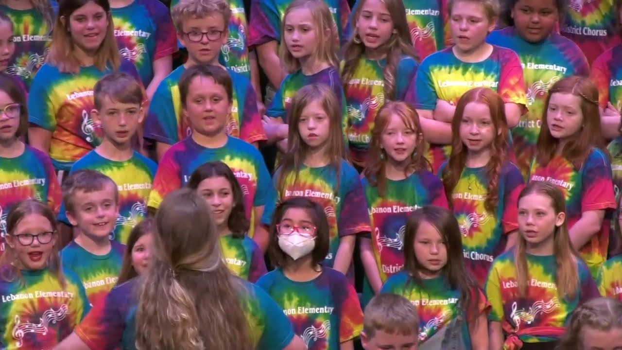 Lebanon Elementary All-District Chorus Concert 2023