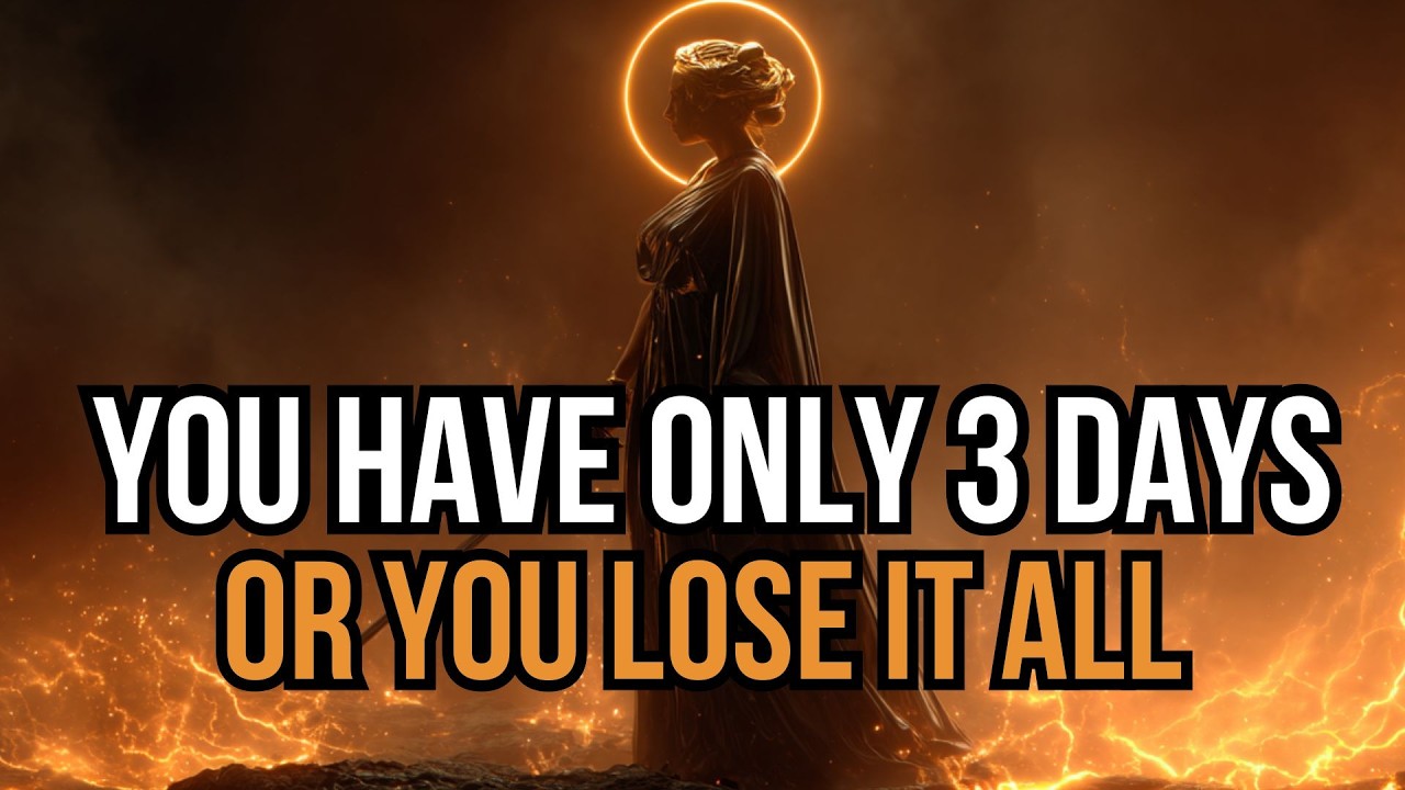 Chosen Ones, God Says the Next 3 Days Will Decide Everything