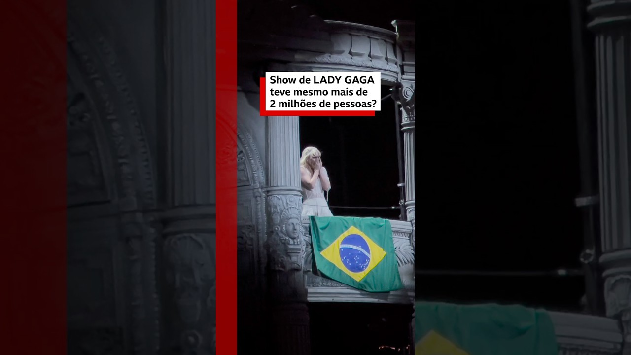 Quantas pessoas estavam no show de Lady Gaga no Rio? 🧐🎤🇧🇷