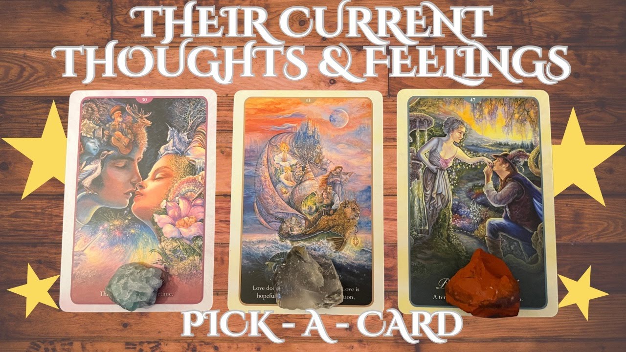 ❤️🔮Their current thoughts & feelings❤️PICK-A-CARD✨🌙TIMELESS❤️LOVE READING#tarot #pickacard