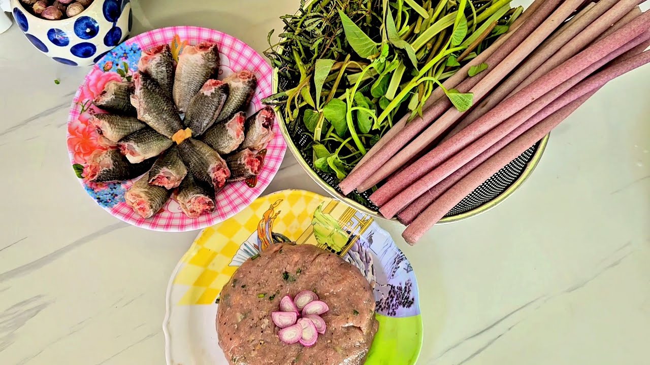 Cơm nhà hôm nay 🍚 |  Canh chua chả cá và cá rô kho tiêu