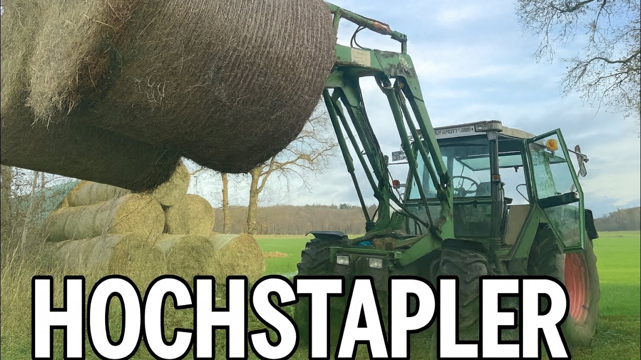 Farmvlog #435 | Rundballen-Marathon! Von der Miete in die Halle
