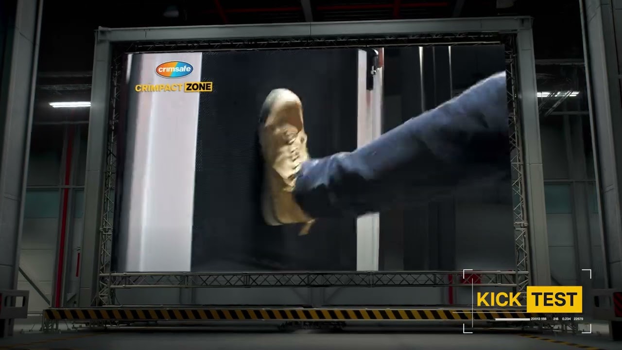 Crimsafe TVC 30 Testing