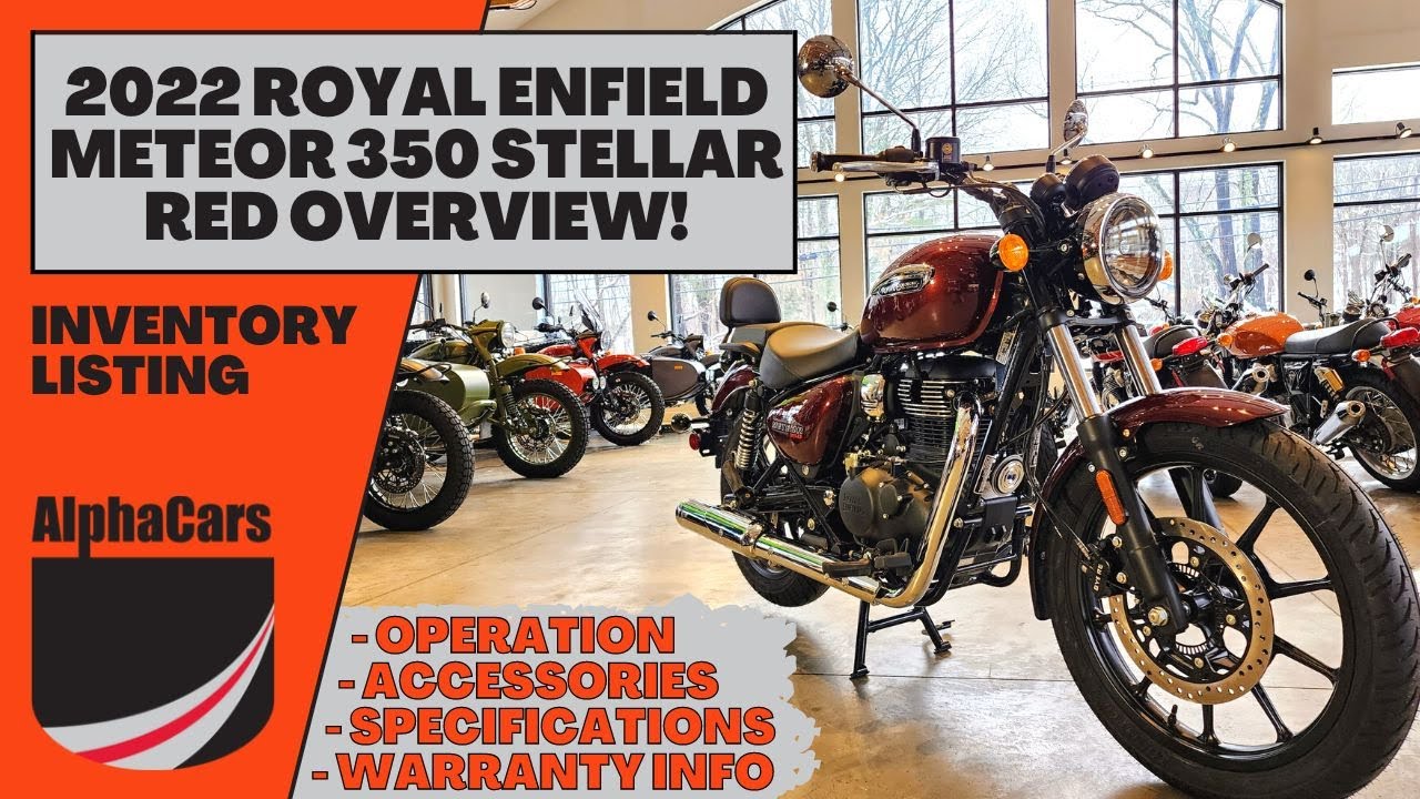 Royal Enfield Meteor 350 | Features, Specifications, & Accessories!