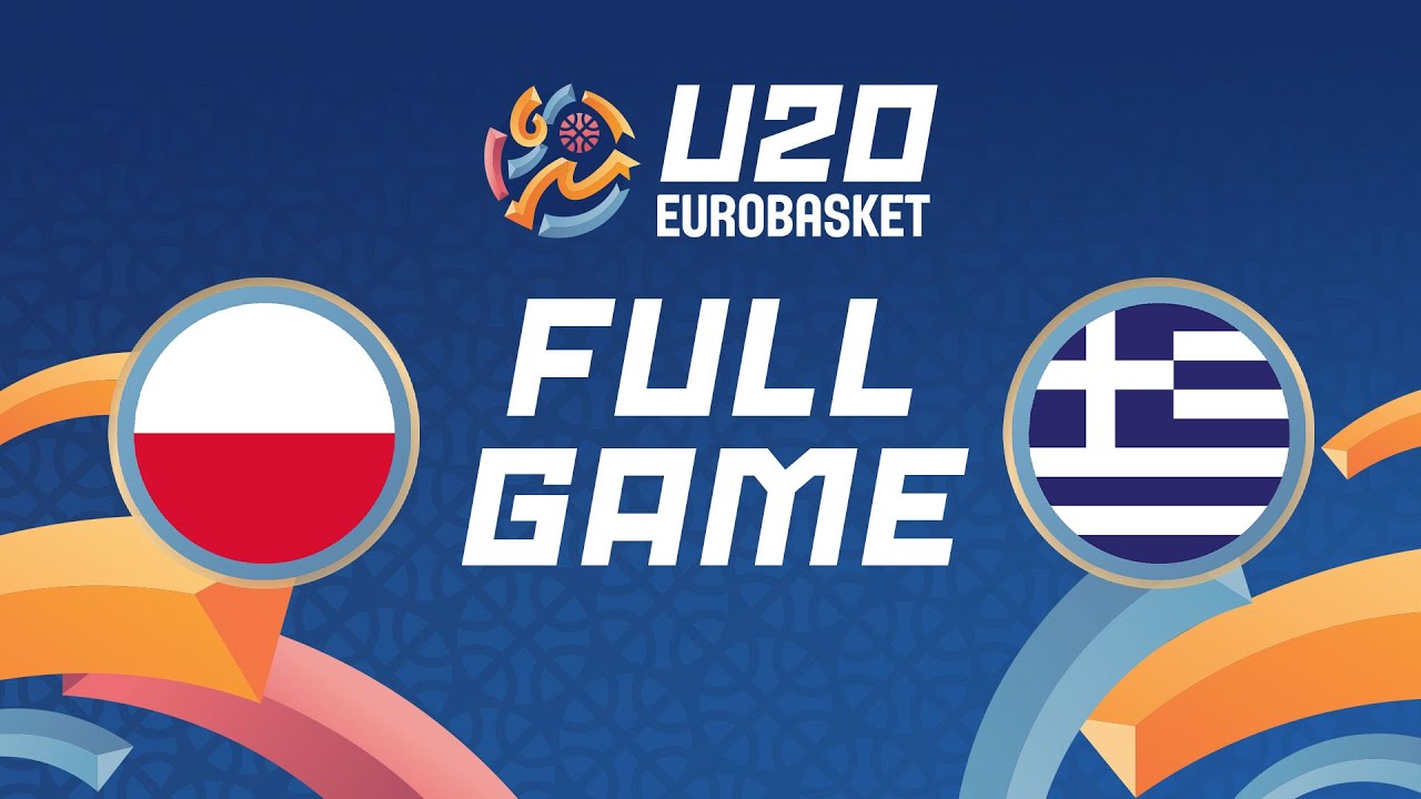 Group Phase | Poland v Greece | Full Basketball Game | FIBA U20 EuroBasket 2024