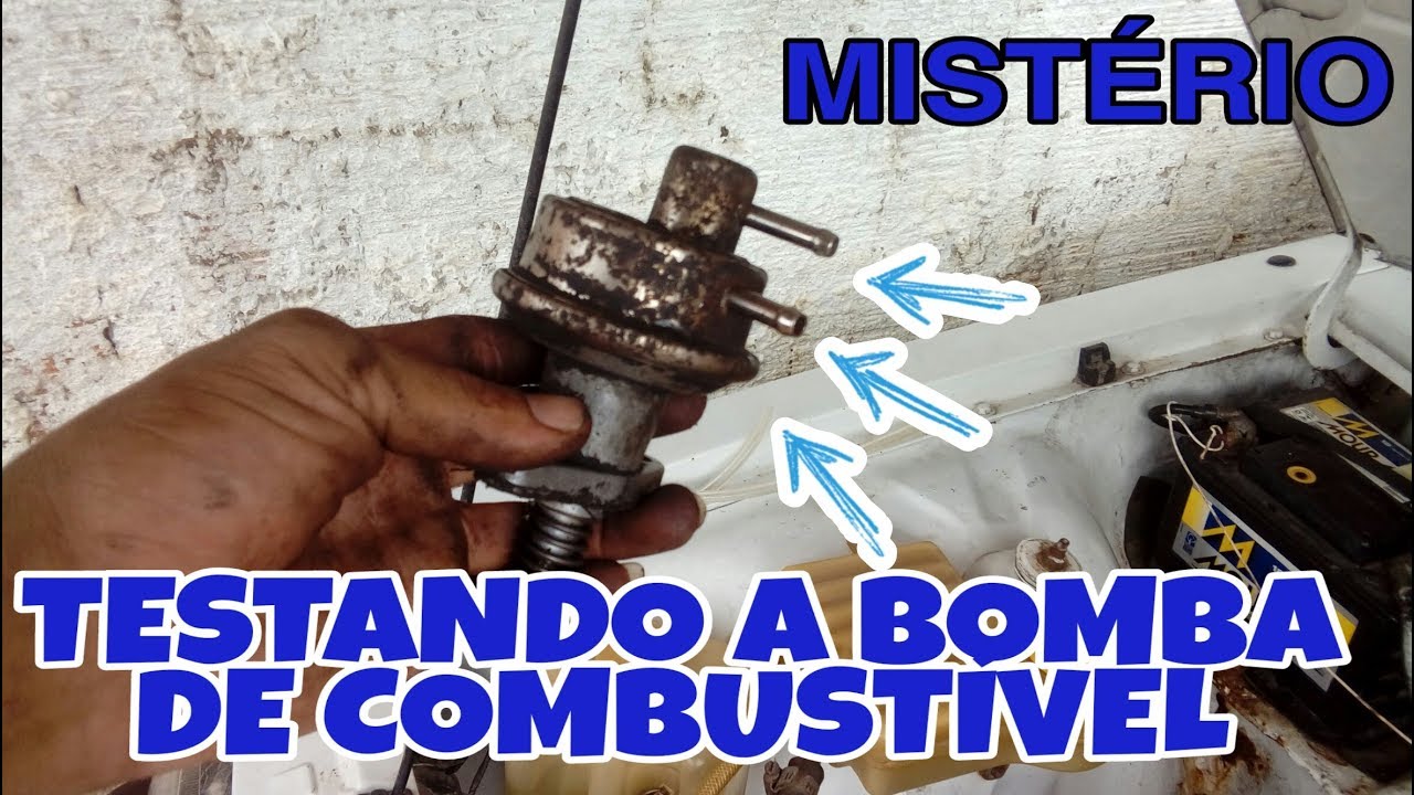 CHEVETTE NÃO LIGA ! TESTANDO A BOMBA DE COMBUSTÍVEL (CANAL F FILHO90 )
