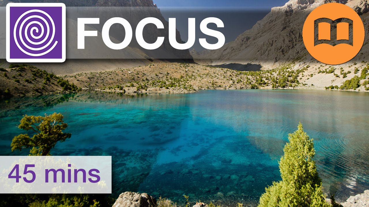 Concentration music, focus music, help concentrate, meditation, improved studying, get focused!