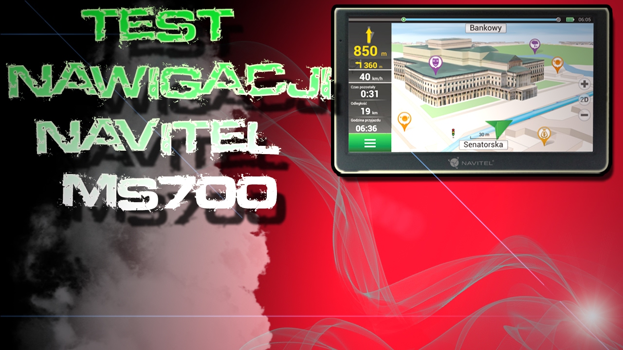 MOTO TESTY - TEST I RECENZJA NAVITEL MS700#
