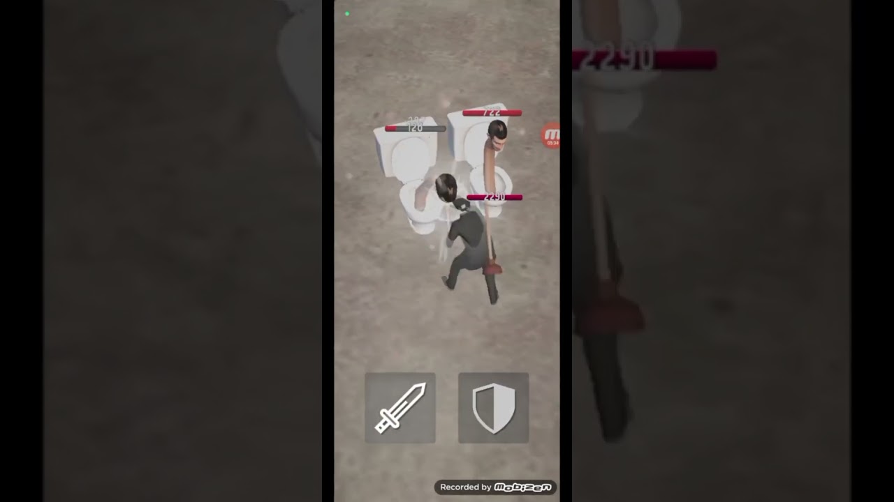 #toiletfight прошел глич скибидиста