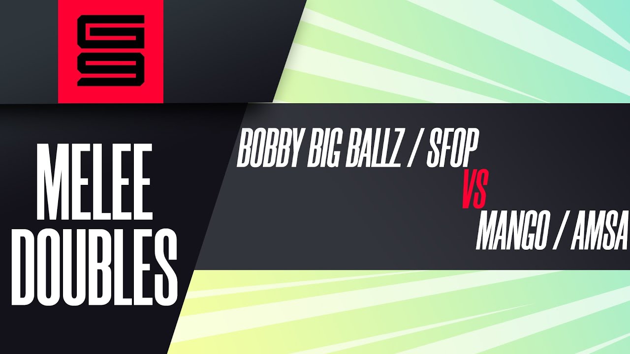 bobby big ballz / SFOP vs Mang0 / aMSa - Melee Doubles Winners Top 32 - Genesis 9
