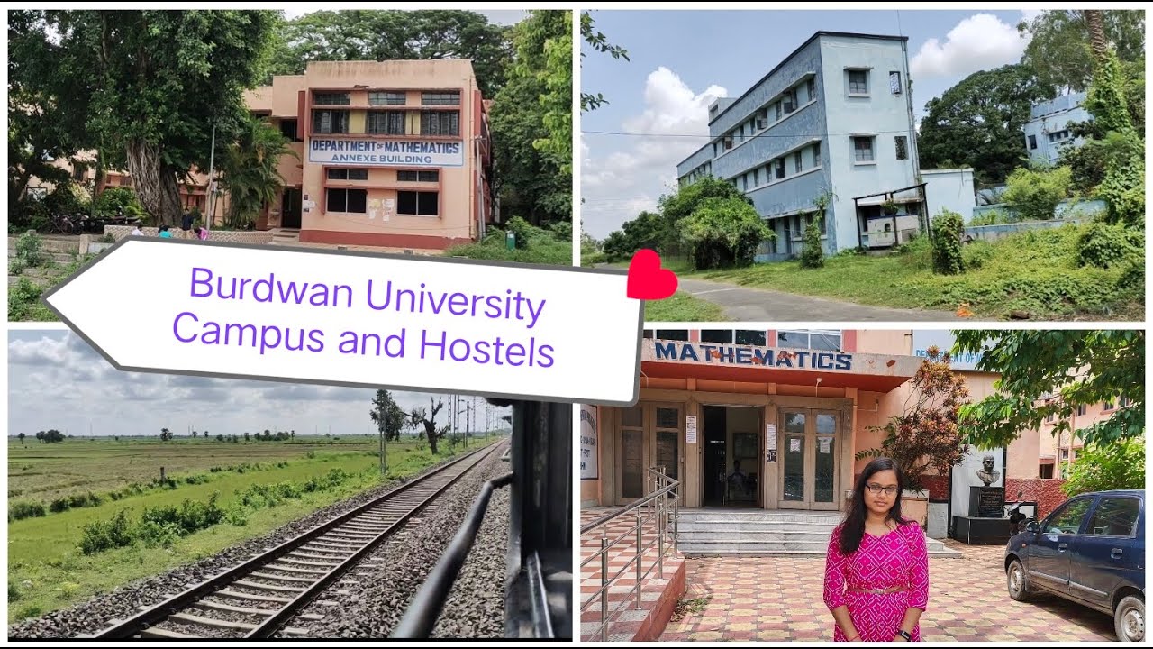 Burdwan University Campus & Hostels Part-1 || বর্ধমান ইউনিভার্সিটি ভ্রমণ , সাথে certificate তুললাম