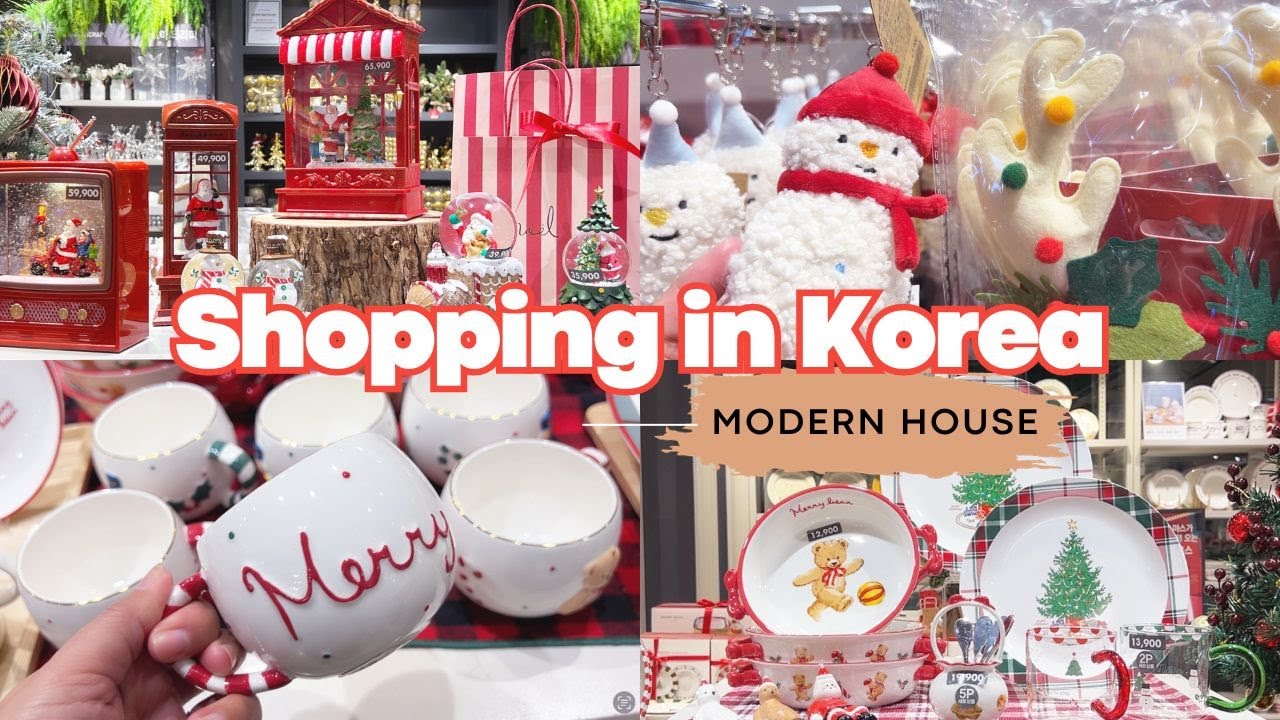 ШОППИНГ В КОРЕЕ 🇰🇷 | СОВРЕМЕННЫЙ ДОМ, РОЖДЕСТВЕНСКАЯ КУХНЯ И ДОМАШНИЙ ДЕКОР 🎄