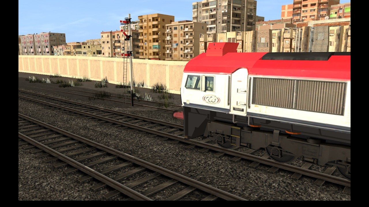تحميل جرار الكلاس 66 بلون علم مصر للعبة Trainz simulator 12