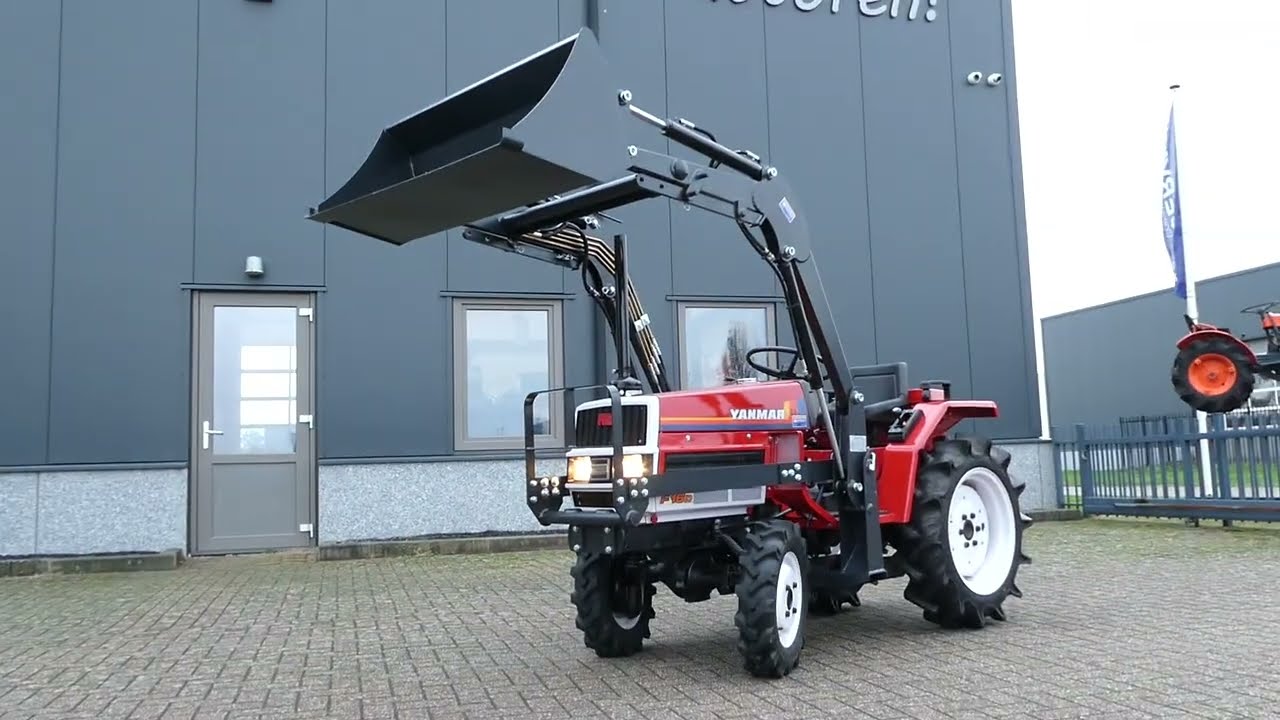 Yanmar F16D 4wd / 0571 Draaiuren / Voorlader
