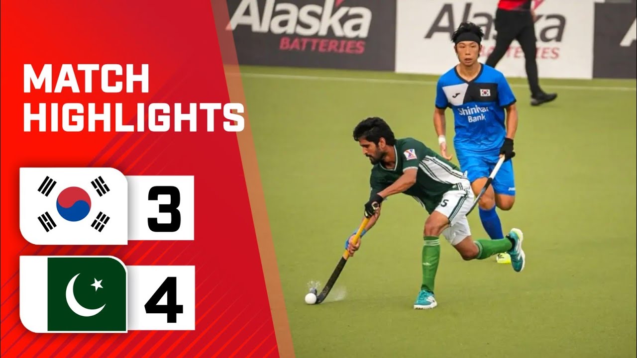 PAKISTAN vs KOREA HOCKEY MATCH | HIGHLIGHTS 🇵🇰 vs 🇰🇷 