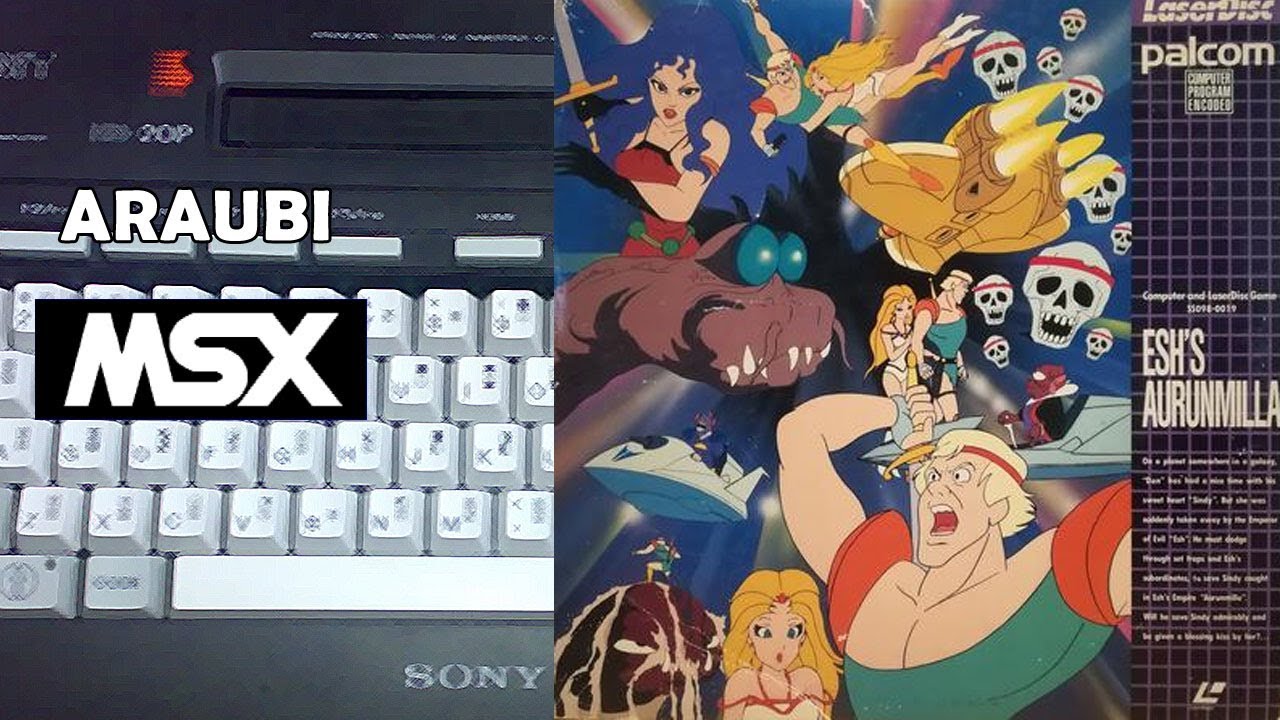 Esh's Aurunmilla (Gakken, 1985) MSX [551] Walkthrough