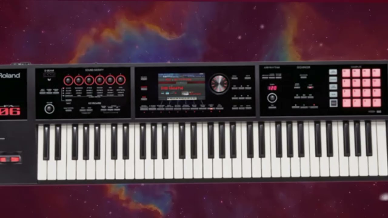 Roland FA-06 - zdrowy i śliczny instrument sceniczne.