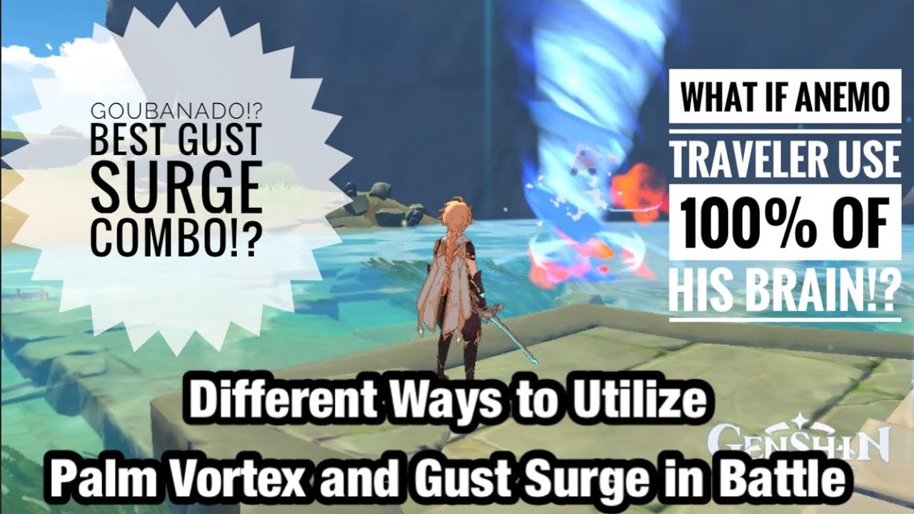 What IF Anemo Traveler use 100% of his Brain!? | Genshin Impact