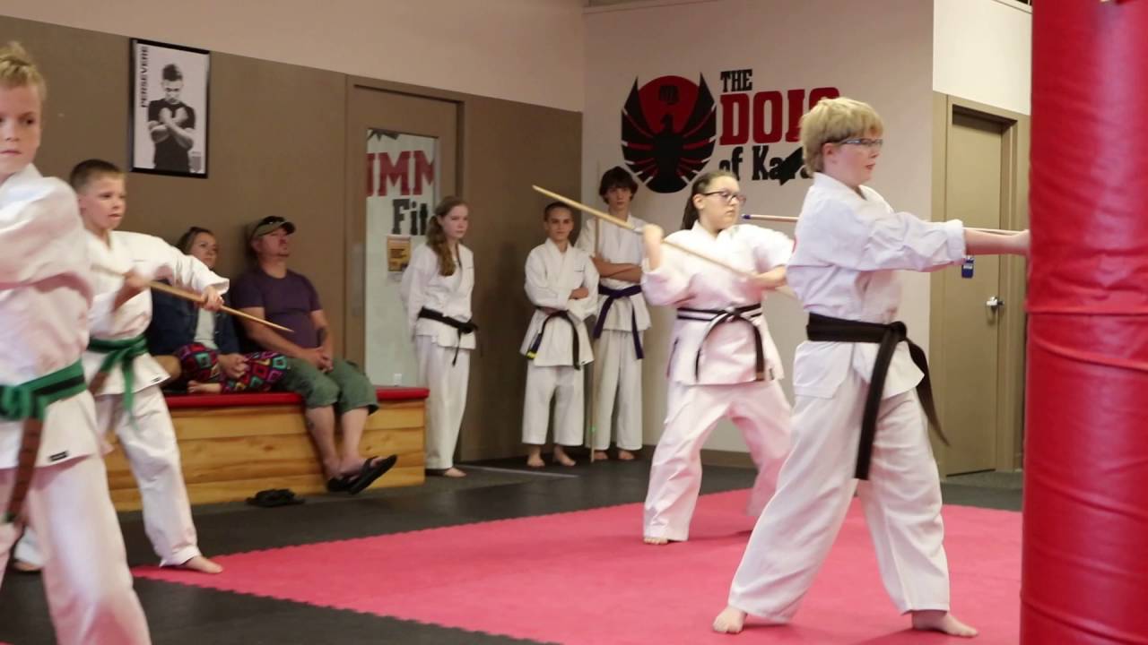 Martial Arts Bo Staff Demonstration