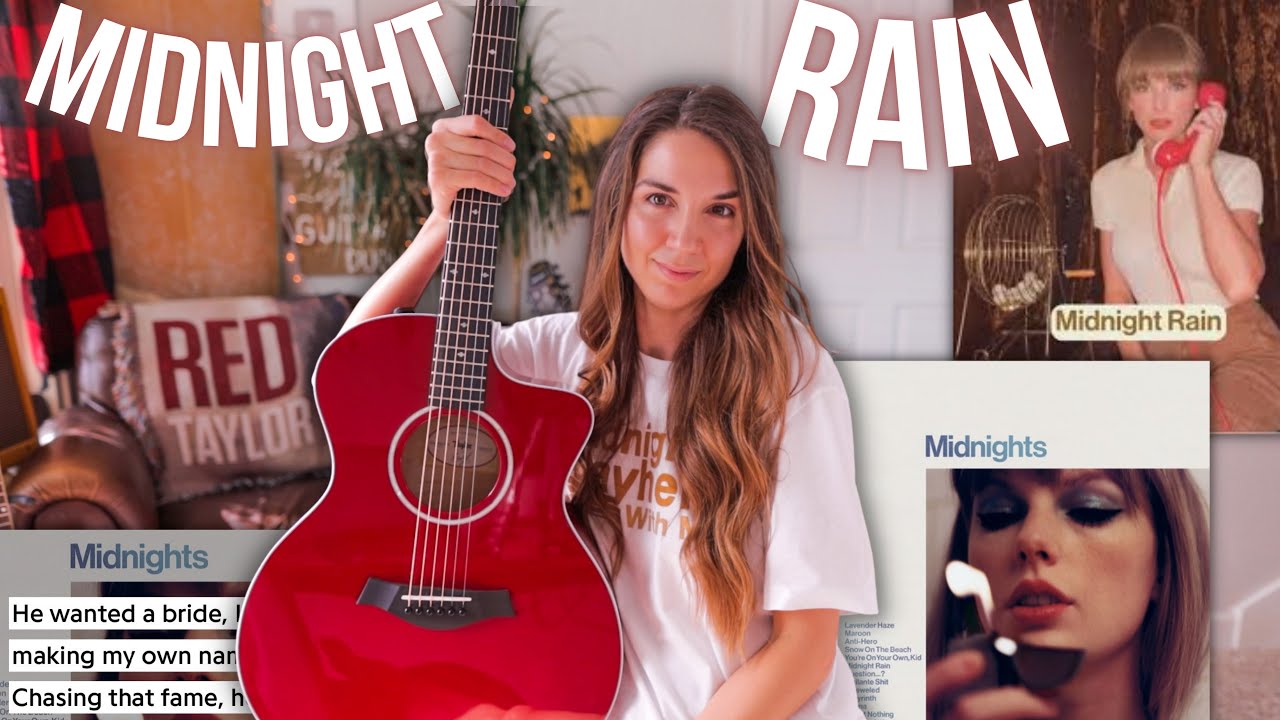 Midnight Rain 🌧 Taylor Swift | Midnights🌙 Guitar Tutorial