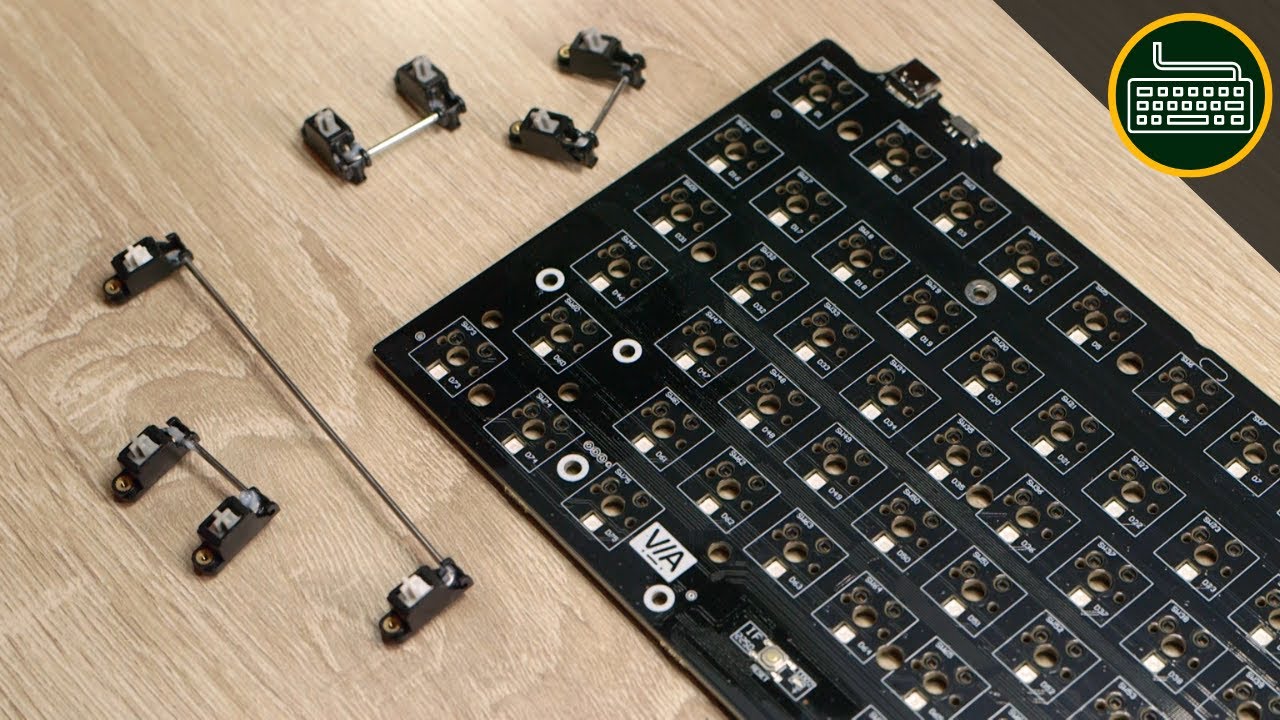 Keychron V1 Stabilizer Mods, Spacebar Mod, and Switch Pads! Spacebar sounds so much better!