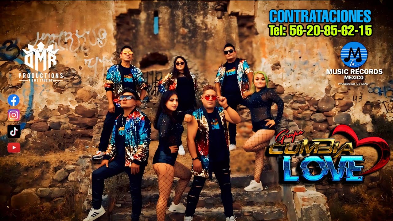 LA REYNA DE MI VIDA --- (VIDEOCLIP OFICIAL)  GRUPO  CUMBIALOVE.  PUEBLA  MEXICO