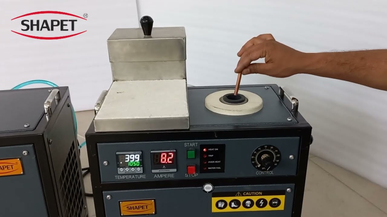 Gold Melting Machine : Turn Scrap Gold into Bars in Minutes!