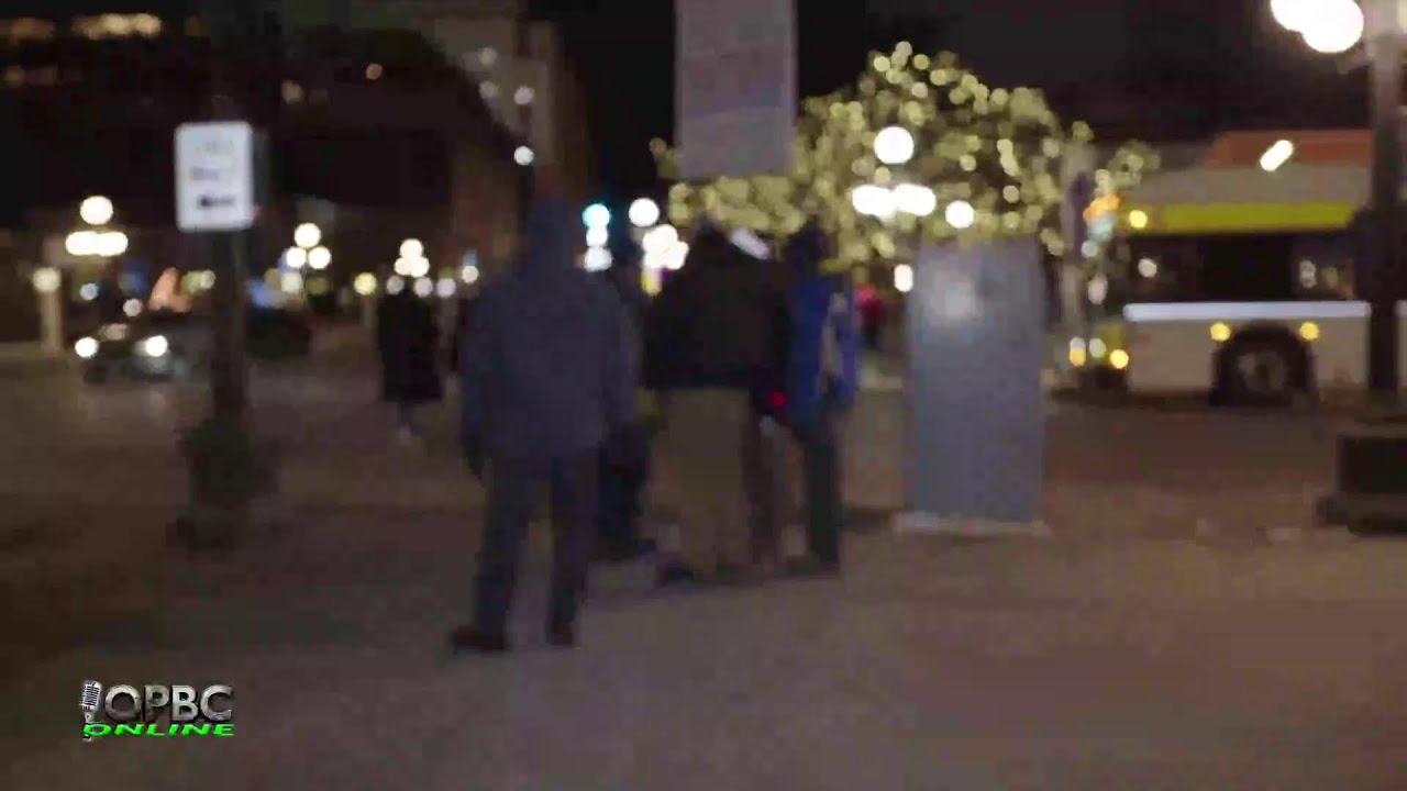Preaching at the St. Paul Winter Carnival Vulcan Parade