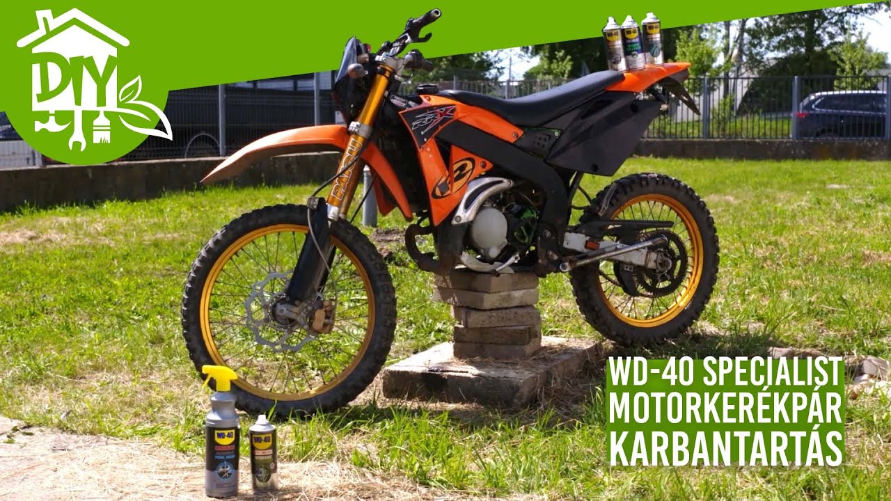 WD-40 Specialist Motorker&eacute;kp&aacute;r karbantart&aacute;s  | Green Cottage DIY