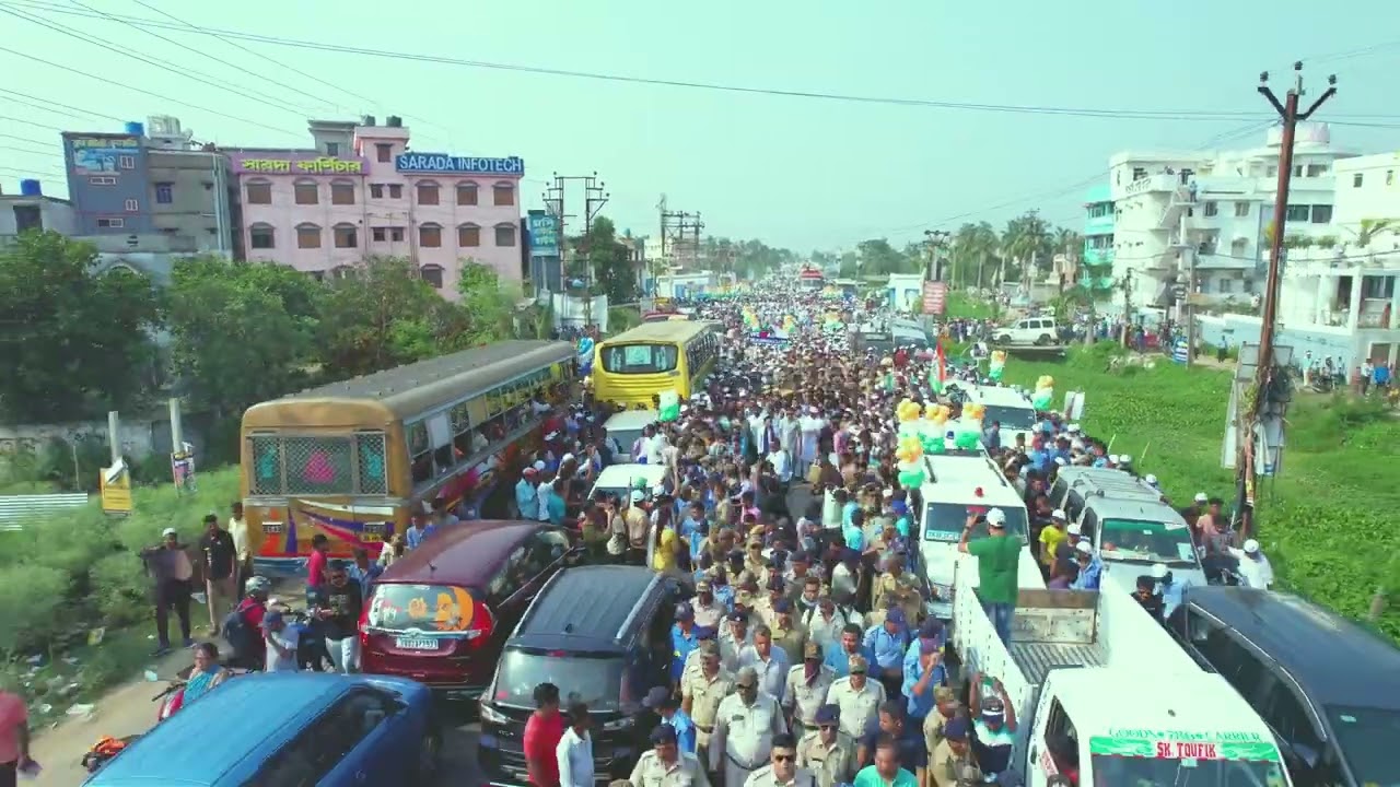 Chandipur: The sea of support is breathtaking