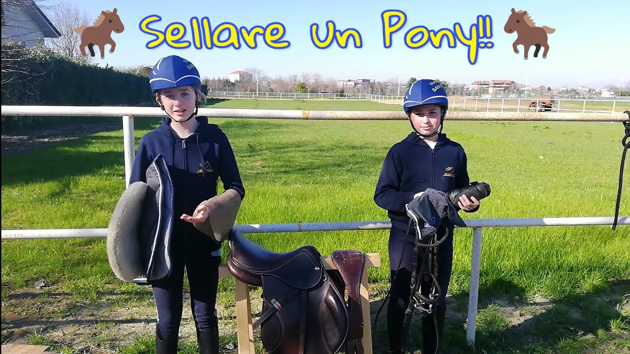 Impariamo Come Si Sella Un Pony!!