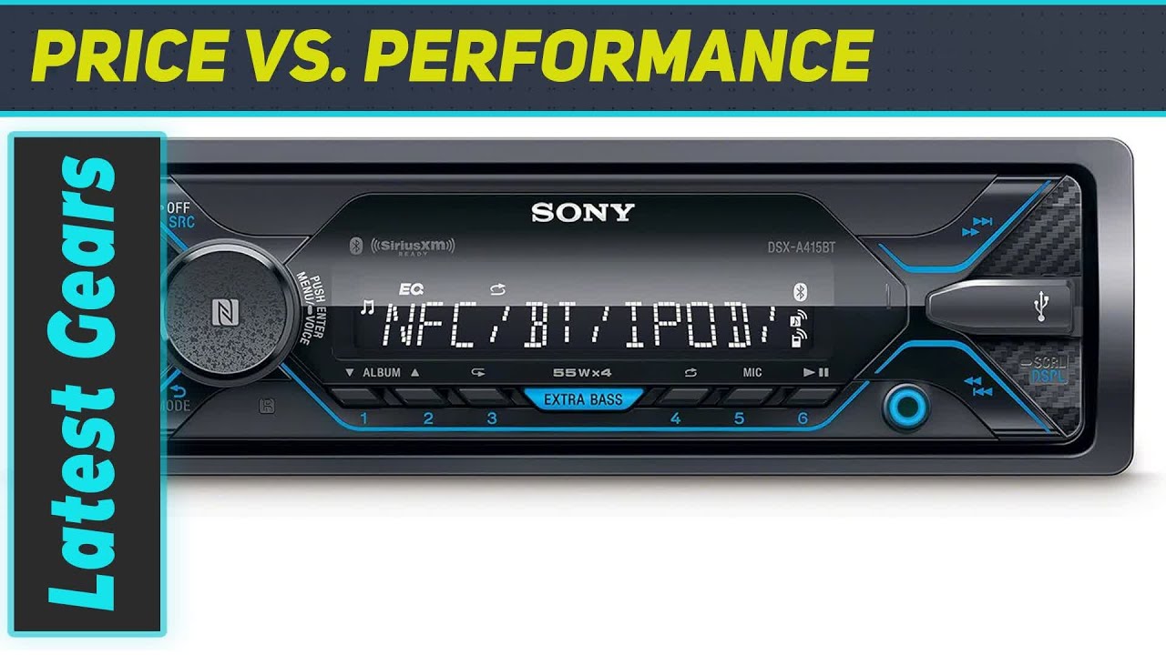 Цифровой медиа-ресивер Sony DSXA415BT: улучшите свои впечатления от вождения