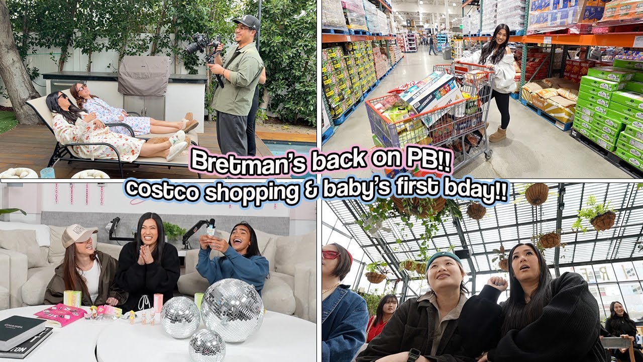 COSTCO SHOPPING, Bretman's On PB & Baby's First Bday!!
