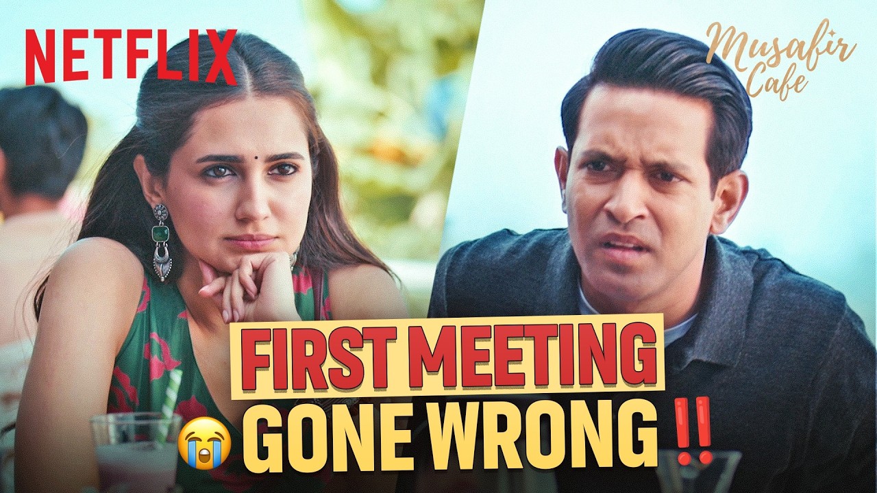 Vedika Pinto's HILARIOUS Story Saves Vikrant Massey 🤣💕 | Musafir Cafe | Netflix India