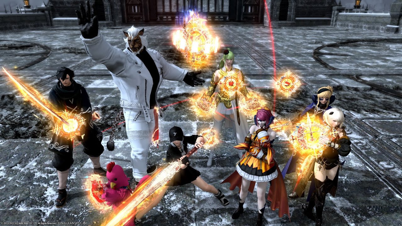 【FF14】Dragonsong's Reprise (Ultimate) Reclear / MT GNB PoV
