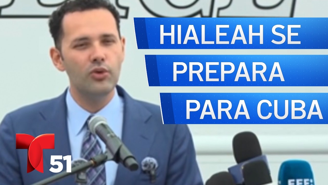 Alcalde de Hialeah informa planes ante la posibilidad de cambios en Cuba