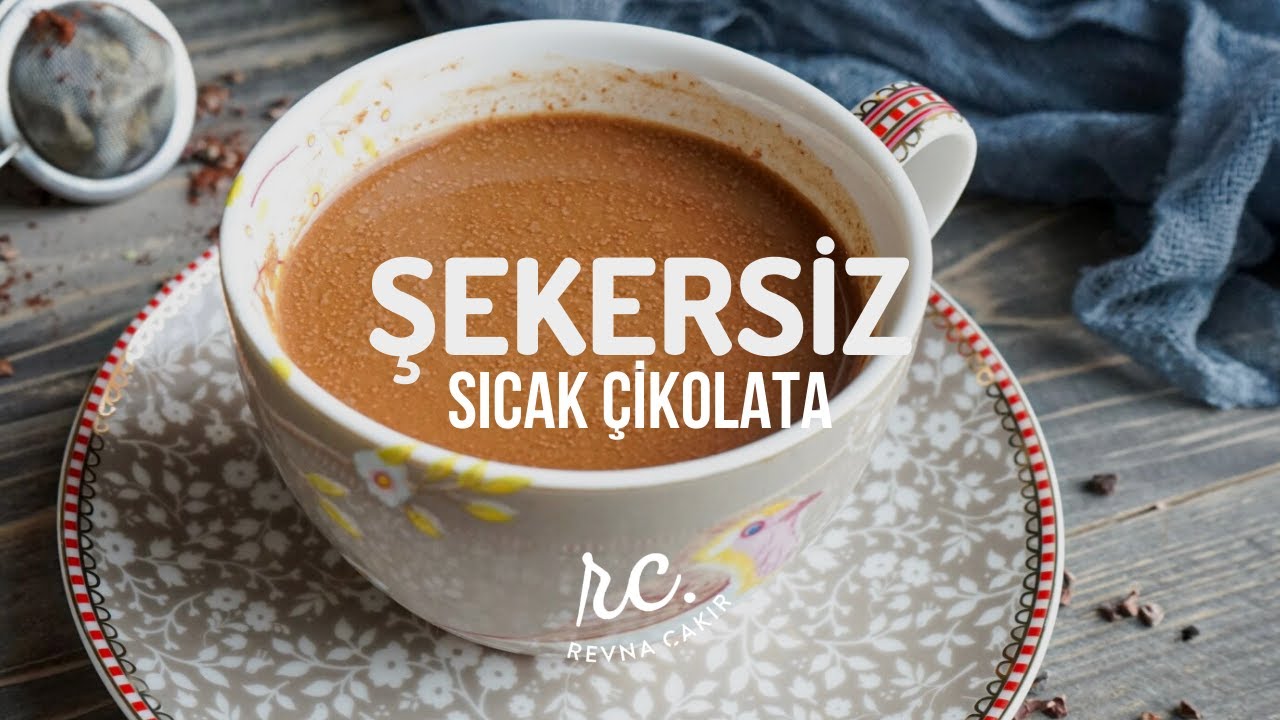 Şekersiz Sıcak Çikolata | Sadece 3 Malzeme!