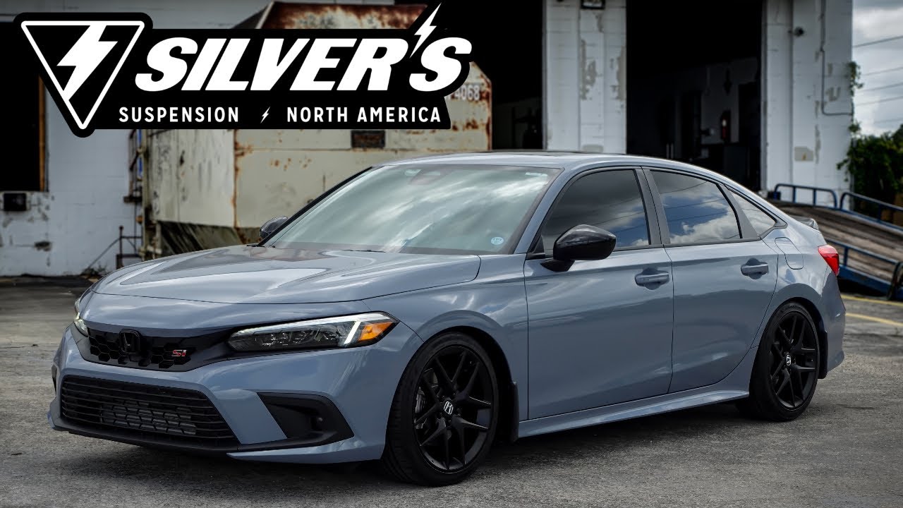 2022 Honda Civic SI Gets Silver's Coilovers