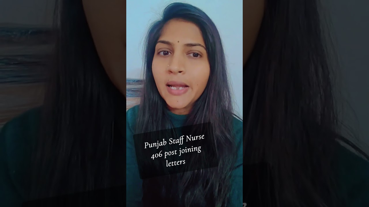 Punjab Staff Nurse Post 406/Anm 122 post joining letters #nursingofficer #Punjabjoiningletters