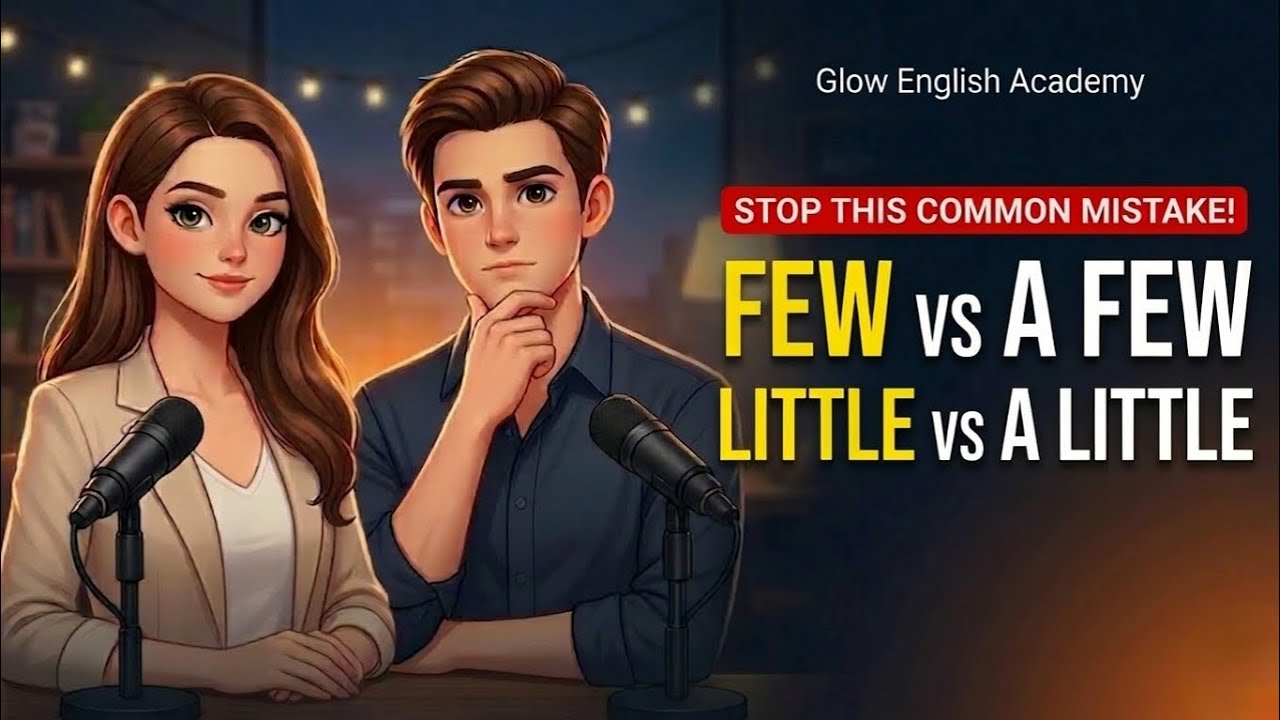Few vs A Few | Little vs A Little | Stop This Common Mistake!