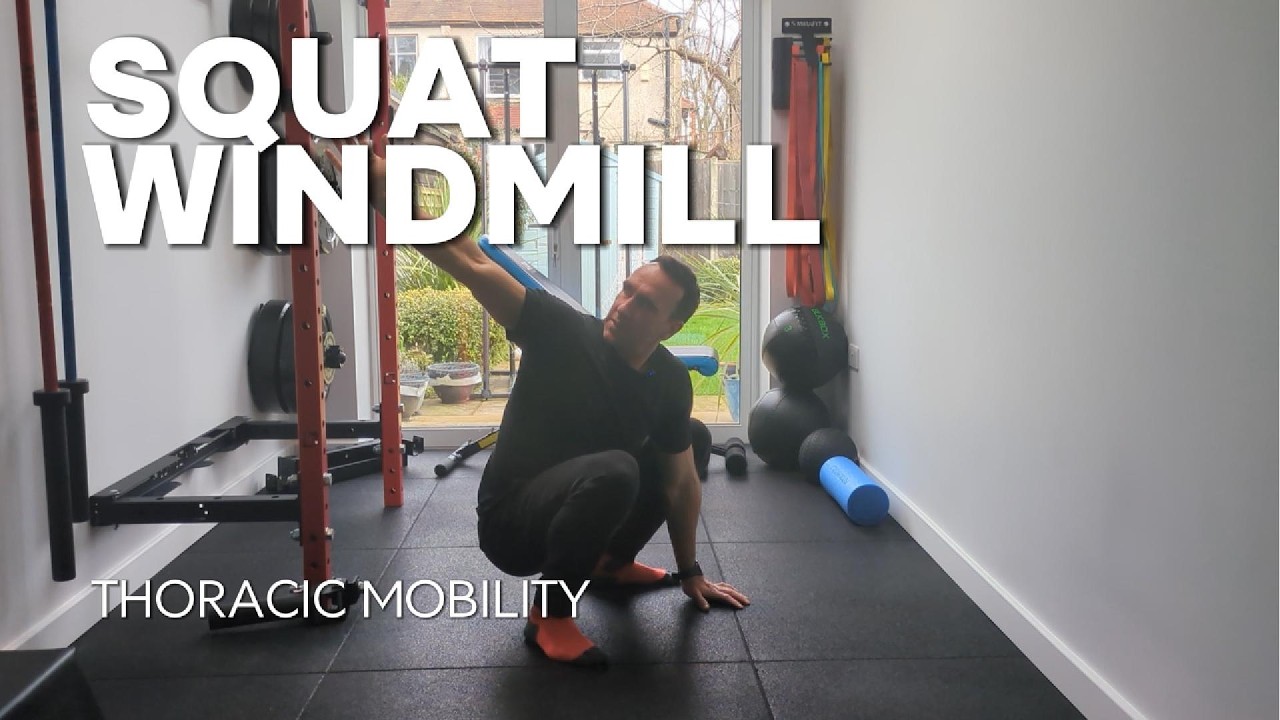 How To Do The Squat Windmill (Deep Squat with T-Spine Rotation)