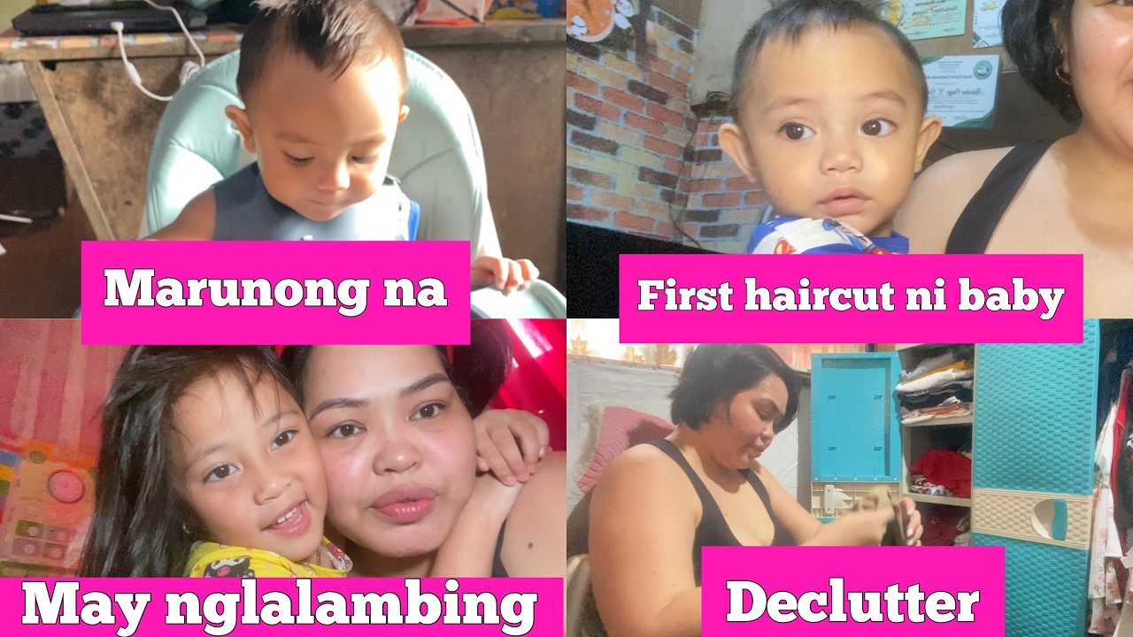 FIRST HAIRCUT NI BABY | Mommy Blanche Vlogs