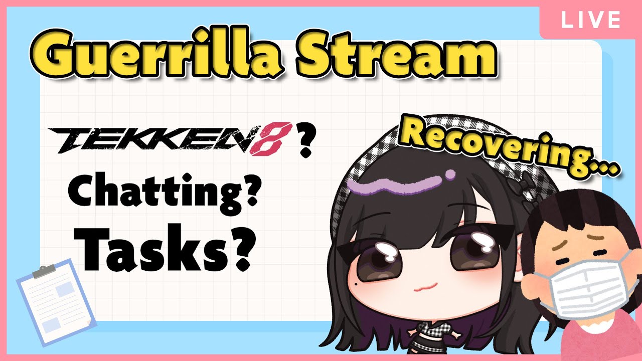 【Guerrilla Stream】Recovering and hanging out with everyone【日本語/ENGLISH】
