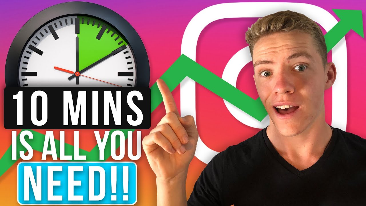 How To Grow Your Instagram With 10 Minutes Per Day