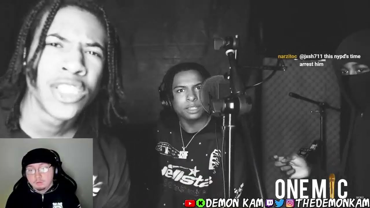 Demon Kam Reacts to DUDEYLO ONE MIC FREESTYLE