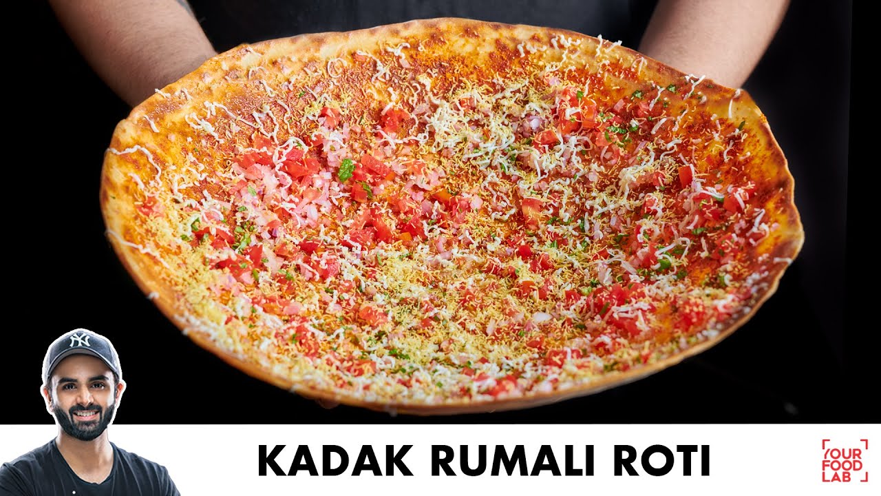 Kadak Rumali Roti | Tokri Khakra | Restaurant Style | कड़क करारी रुमाली रोटी | Chef Sanjyot Keer