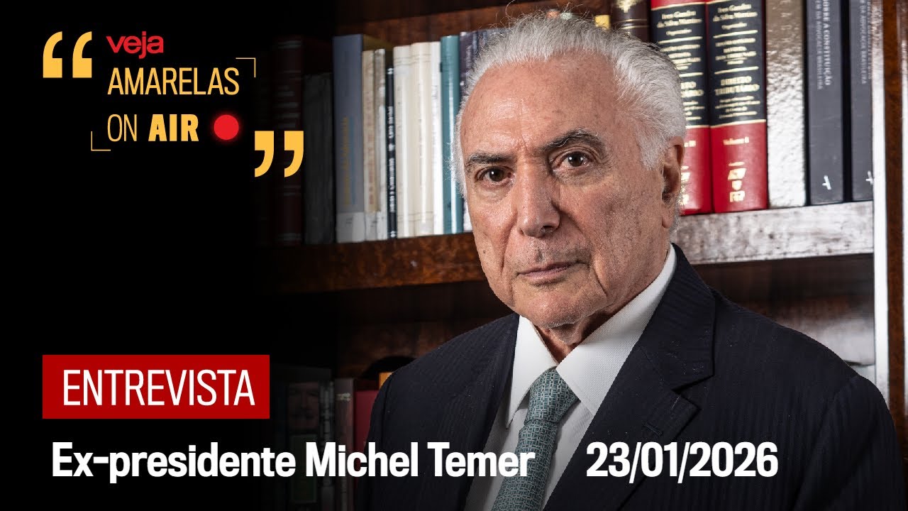 Entrevista com Michel Temer, ex-presidente do Brasil