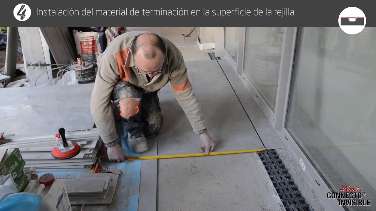 Rejillas invisible Nicoll