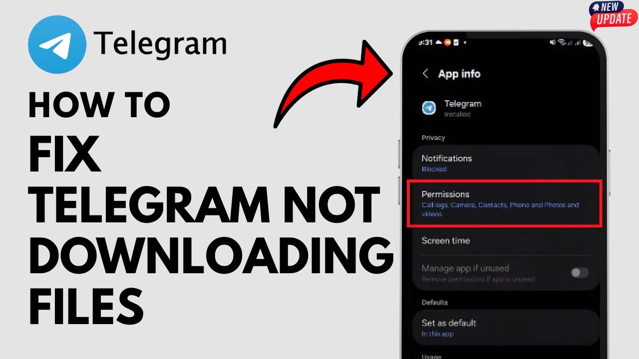 Telegram Not Downloading Files &ndash; Quick Solution